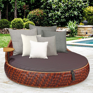 Migliore Chaise Longue Doppia per Esterni, Lettino <span class=keywords><strong>da</strong></span> <span class=keywords><strong>Giardino</strong></span>, Divanetto per Parchi, Resort, Hotel, Piscine, Ospedali, Resistente alle Intemperie e Impermeabile - Product Image 1