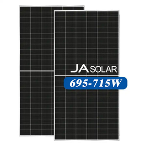 Paneles Solares JA Solar JAM66D46-LB Bifaciales de Media Celda 695W-715W Tipo N, Kit Completo de Doble Vidrio con Certificación CE - Product Image 3
