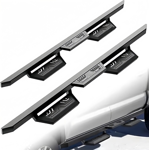 Estribos Laterales de Acero Reforzado para 4Runner, Tacoma, Dodge Ram 1500, 2500, 3500, Chevy Silverado, Barras Nerf Todoterreno - Product Image 1