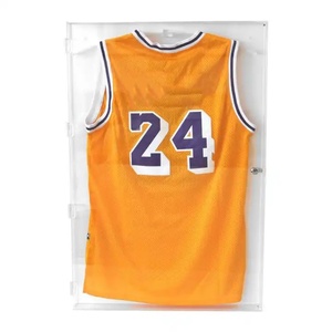 Vitrina de exhibición de fábrica al por mayor para camisetas de fútbol y baloncesto de acrílico, marco para camisetas - Product Image 5