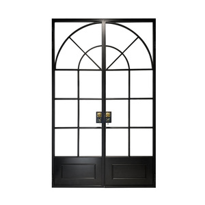 Apartamento clásico Villa Alta calidad Nuevo estilo <span class=keywords><strong>Acero</strong></span> <span class=keywords><strong>galvanizado</strong></span> Columpio Abatible Aluminio Exterior Doble vidrio <span class=keywords><strong>Puerta</strong></span> <span class=keywords><strong>de</strong></span> entrada francesa - Product Image 5