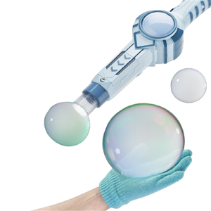 Pistolet à bulles de savon automatique en plastique, jouet, machine à bulles, artisanat nocturne, lumière LED scintillante, <span class=keywords><strong>épée</strong></span> à fumée pour enfants - Product Image 1
