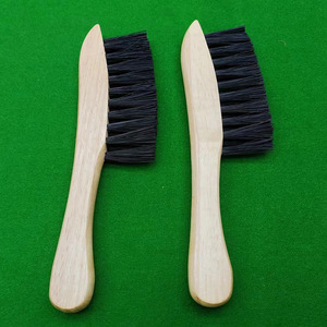 <b>Pool</b> Brush 9 Inch Solid Wood High Quality Billiard Table Cleaning Tool - Product Image 4