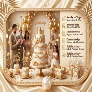 Decorazione per Torta 3D in Plastica 'Feliz Cumpleaños' Personalizzabile OEM per Feste <span class=keywords><strong>di</strong></span> <span class=keywords><strong>Compleanno</strong></span> Spagnole e Ornamenti per Tavolo Dessert - Product Image 2