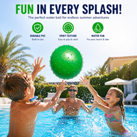 Ballons de plage gonflables en PVC à paillettes, jouets aquatiques pour jeux de piscine estivaux, vente en gros d'usine