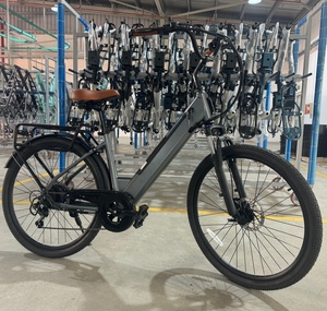 Vélo électrique urbain Vietnam JUNFU BC15 avec roue de 27,5 pouces, 7 vitesses, cadre en acier, moteur 250W-500W, batterie au lithium, autonomie de 40 km - Product Image 5