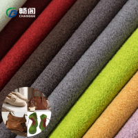 Fournisseur de gros Tissu daim simple face résistant à l'usure et aux rayures de haute qualité pour bagages et sacs