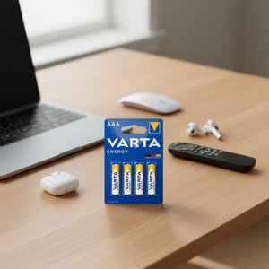 Piles alcalines Varta Energy AAA fabriquées en Allemagne - Product Image 3