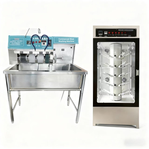 Máquina Eléctrica de Acero Inoxidable Semiautomática para Lavar y Secar Zapatos <span class=keywords><strong>con</strong></span> Secadora, Equipo de Limpieza Personalizado - Product Image 2