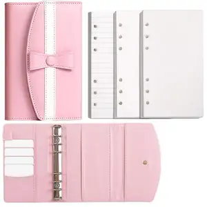 Wholesale Of New Products PU Leather Binder For A6 Notebooks - Stylish And Durable Organizer For Your Leather Diary