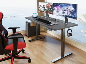 Escritorios de Oficina Ergonómicos con Altura Ajustable de Fábrica NBHY para Espacios Comerciales de Oficina, Escritorio de Pie y Sentado con Motor Único - Product Image 2