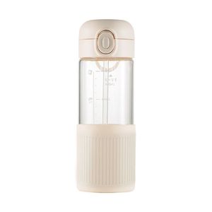 Youne Glass Water Cup 450Ml With Lid For Office And Daily Use - Product Image 1