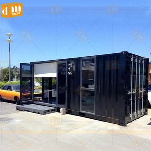 Portable Cafe Bar Shop Container Casas prefabricadas desmontables Flatpack 40Ft Prefabricado Home Modular Store Restaurante - Product Image 6