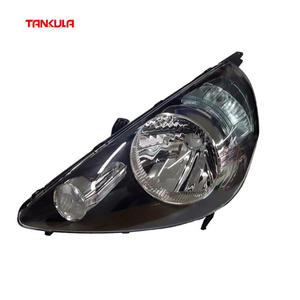 Sistema de iluminación automática HANDA, faro delantero superbrillante para coche, faro halógeno de Color negro para Honda Fit/Jazz 2005 2006 <span class=keywords><strong>2007</strong></span> - Product Image 2