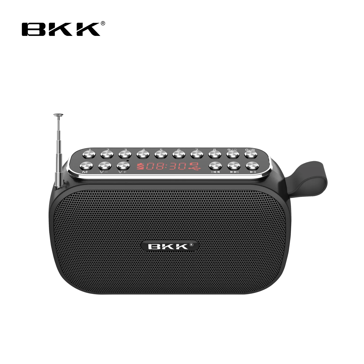 Speaker Bluetooth Digital USB Mini, Radio FM dengan Pemutar Mp3 (J60) Kualitas Tinggi