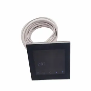 Termostat Pemanas Lantai Digital Mekanis Pengontrol Temperatur Hangat Di Bawah Lantai dengan Lampu Latar LCD