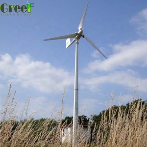ติดตั้งง่าย ประสิทธิภาพสูง กังหันลมแม่เหล็กแนวนอน 5 กิโลวัตต์ พร้อมรายการราคา เครื่องกำเนิดไฟฟ้ากังหันลมแบบเชื่อมต่อกับระบบไฟฟ้า - Product Image 3