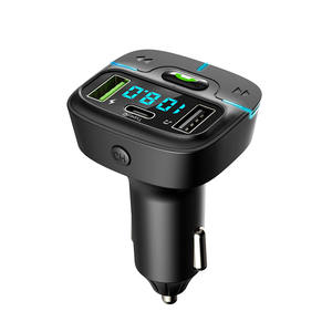 Transmetteur FM <span class=keywords><strong>Bluetooth</strong></span> 5.3 Récepteur Radio AUX Lecteur MP3 Appel Mains Libres Type-C <span class=keywords><strong>USB</strong></span> Chargeur de voiture <span class=keywords><strong>Kit</strong></span> voiture <span class=keywords><strong>Bluetooth</strong></span> sans fil - Product Image 3