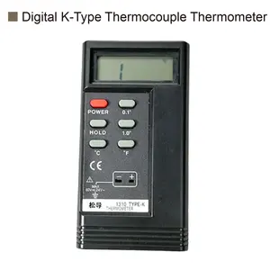 Thermomètre numérique portable LCD à pile -50~1300°C haute précision type K thermocouple thermomètre - Product Image 2