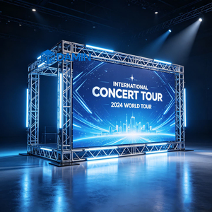 Soporte de Iluminación de Aluminio 6061-T6 para <span class=keywords><strong>DJ</strong></span> <span class=keywords><strong>Móvil</strong></span> y Conciertos de Bandas - Product Image 6