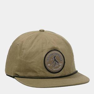 Casquette Snapback à 5 panneaux non structurée en coton tissé avec logo personnalisé OEM, visière plate avec cordon - Product Image 4