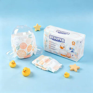 Pañales Desechables Besuper Fluff Pulp con Certificación OEKO-Z100 para Bebés - Product Image 1