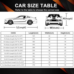 Funda para Auto Impermeable, Resistente a la Intemperie, con Protección UV, de Poliéster, para Coupé Deportivo <span class=keywords><strong>Mazda</strong></span> Miata/MX-5, para S2000, BMW Z3/Saturn - Product Image 6