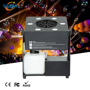 광저우 세일윈 폴란드 주식 버블 머신 무대 효과 DMX 90W 제초 이벤트 파티를위한 움직이는 헤드 LED 버블 머신 - Product Image 1