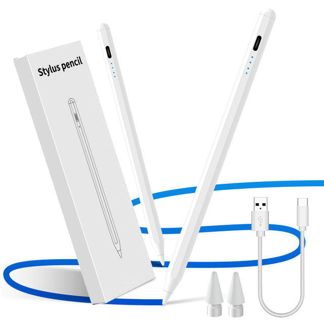 Fast Charge Active Pencil Compatible with 2018-2025 Apple iPad Pro Stylus Pen for iPad 6th-11th Generation Pen Tablet