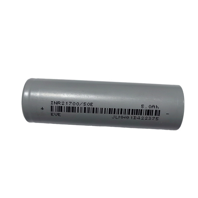 Original a Product Yiwei 21700 Cylindrical Lithium Battery 50E5000mAh High Capacity Power Tools China