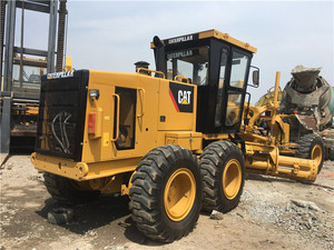 Used CAT 140K Motor Grader With Rear Ripper & Front Blade Original Caterpillar Engine Road Grader - Product Image 6