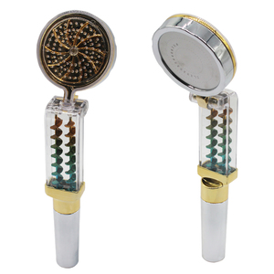 Powerpulse Massage soffione doccia manuale Touch-Clean soffione doccia cromato <span class=keywords><strong>con</strong></span> regolazione in lattina <span class=keywords><strong>con</strong></span> <span class=keywords><strong>ventola</strong></span> e filtro in PP - Product Image 2