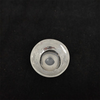 Bouchon en verre cristallin pressé pour vin de fruits, bouteille de liqueur blanche, avec bouchon en verre transparent pour sceller