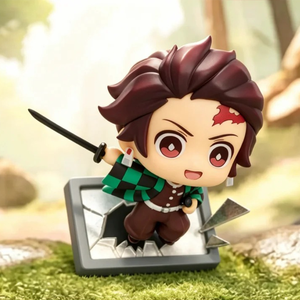 Authentique <span class=keywords><strong>Demon</strong></span> <span class=keywords><strong>Slayer</strong></span> Dimension Break Vol.1 Lot de 4 figurines miniatures <span class=keywords><strong>Chibi</strong></span> Break Frame en boîte mystère, objet de collection anime pour bureau, cadeau - Product Image 3