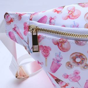 Custom Printing Magical Snacks Jumbo Bum Bag Belt Sport Womens Girls Cartoon Happy Place <b>Large</b> Capacity Fanny Zipper Portable - Product Image 4