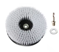Brosse de nettoyage grande taille 130/150/185 mm très vendue pour diverses taches tenaces, carreaux extérieurs, bassins à poissons, pierres mousseuses