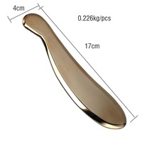 Planche Gua Sha en Cuivre Rouge Haute Pureté Classe I Favorise la Circulation Sanguine Antibactérien Naturel Portable Certifié CE Garantie 3 Ans