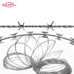 Fil barbelé en acier galvanisé à chaud, bobine de 12 m, anti-escalade, avec clip, outil pour échantillons, vente en gros - Product Image 6