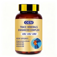 Capsules de multivitamines tout-en-un personnalisées OEM, complément alimentaire nutritionnel équilibré de qualité supérieure, 60 capsules par flacon