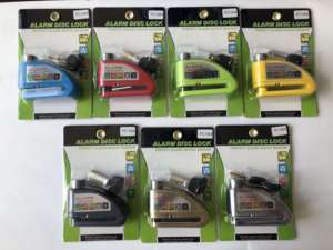 Cerradura de Alarma <span class=keywords><strong>Antirrobo</strong></span> Impermeable <span class=keywords><strong>para</strong></span> Motocicleta, Bloqueo de Disco de Freno con Alarma <span class=keywords><strong>para</strong></span> Bicicleta Eléctrica y Motocicleta - Product Image 6