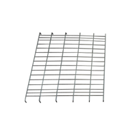 Cage pliante de panier d'affichage de fil métallique de poubelle de promotion de magasin