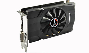 Nueva Tarjeta Gráfica para Juegos de Alta Calidad Personalizada con Pantalla Dual, Ventilador Doble, AMD DDR5, GPU <span class=keywords><strong>RX550</strong></span> 4G/128 BIT - Product Image 3