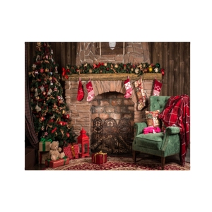 Fondo <span class=keywords><strong>de</strong></span> <span class=keywords><strong>estudio</strong></span> <span class=keywords><strong>de</strong></span> chimenea <span class=keywords><strong>de</strong></span> <span class=keywords><strong>Navidad</strong></span>, telón <span class=keywords><strong>de</strong></span> fondo <span class=keywords><strong>de</strong></span> tela <span class=keywords><strong>de</strong></span> estilo moderno, 3D, 2,1 m x 1,5 m - Product Image 2