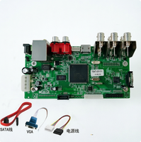 Carte mère DVR tout-en-un AHB7004T-LM-V34 pour enregistreur vidéo HD analogique coaxial AHD de réseau routier 3520D