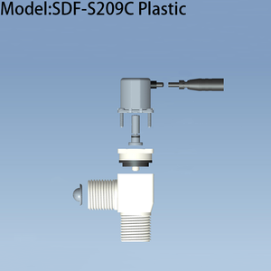Goldenland Solenoid darbeli vana 2 yollu 3V DC, akıllı ev musluk ve pisuar floş için düşük güç, G1/2 "fabrika SDF-S209C plastik - Product Image 3