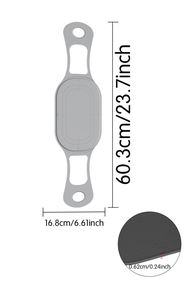 Tapis de cuisson en silicone pour pain, pour four hollandais, réutilisable, antiadhésif, résistant à la chaleur, pour pain artisanal au levain, avec fonction de levage - Product Image 3