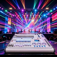 Mini Pearl 1024 DMX Controller DJ Console pour les événements sur scène Disco Bar avec télécommande de solutions d'éclairage LED