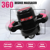Masseur anti-cellulite infrarouge portatif à rotation 360 degrés, machine de massage musculaire à rouleaux sous vide