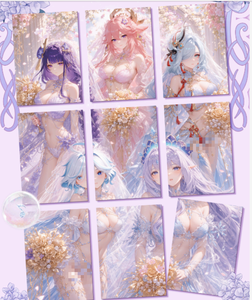 Cartes à collectionner YS tendance sur le thème des déesses, cartes à jouer <span class=keywords><strong>Mitao</strong></span> imprimées avec des motifs d'anime exquis, jeux de société de table, passe-temps - Product Image 5