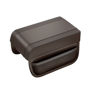 Universal Leather Mat Car Armrest <b>Storage</b> Box Memory Foam Extender Protector Elbow <b>Cushion</b> for Front Position - Product Image 6